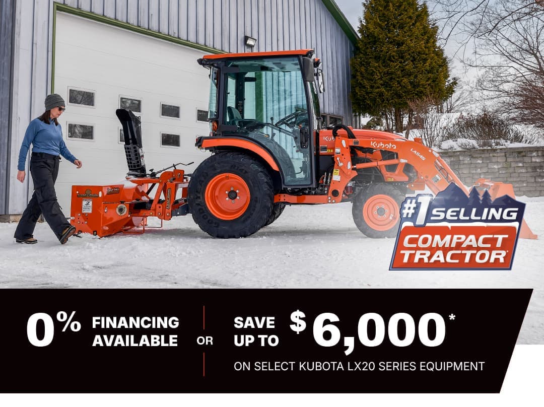 Save on Select LX20 Series Tractors
